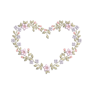 Coração Floral RQ 552