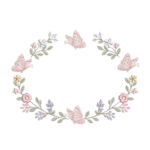 Floral e Borboletas RQ 594