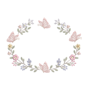 Floral e Borboletas RQ 594