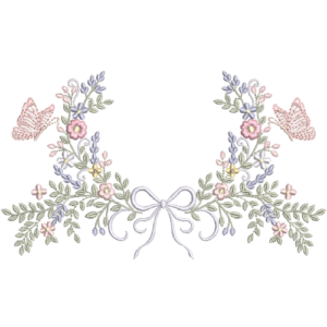 Floral e Borboletas RQ 596