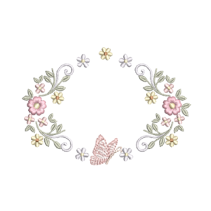 Floral e Borboleta RQ 599