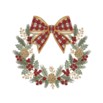 Guirlanda e Laço de Natal RQ 764