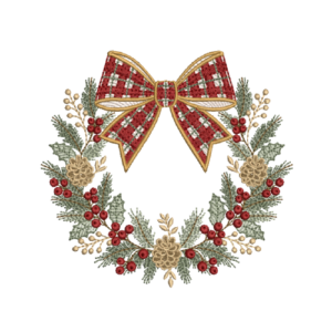 Guirlanda e Laço de Natal RQ 764