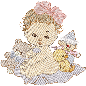 Bebe-Menina-e-Patinho