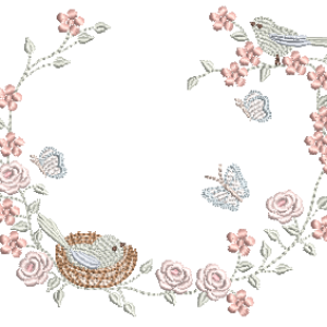 Floral-e-Passaros-